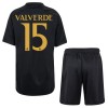 Maglia ufficiale Real Madrid Valverde 15 Alternativa 2023-24 per Bambino